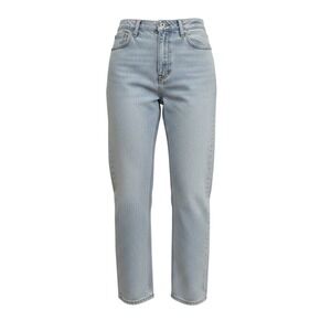 Rhythm Women's Size 8 Light Wash Relaxed Straight Leg Jeans